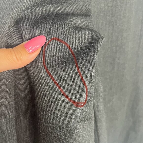 NWT Pendleton 100% Virgin wool Gray Blazer Size 12 pockets NEW workwear office - Picture 8 of 12